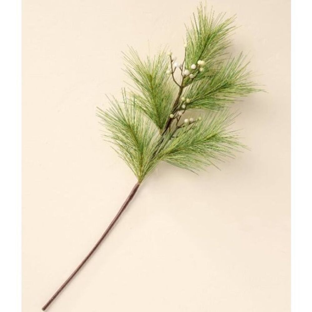 Hearth & Hand Magnolia Faux Fern With Berries Christmas 25” Stem
